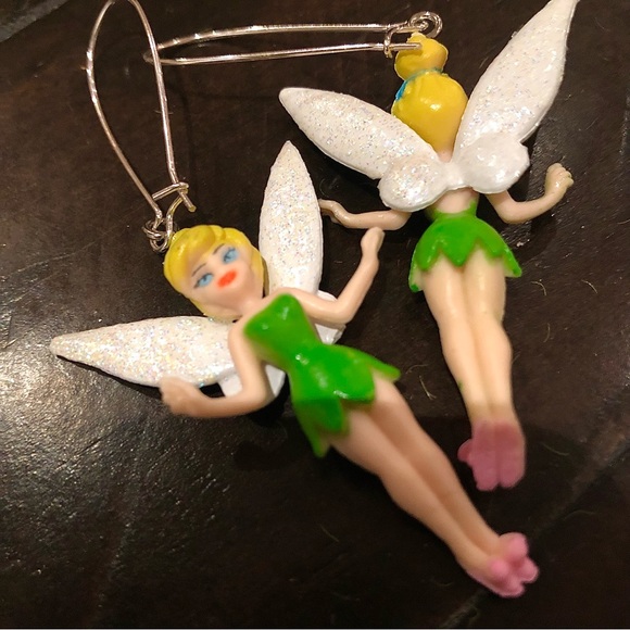 Tinkerbell - Earrings (Green). - Picture 2 of 2